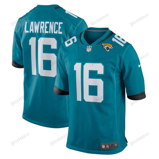 Trevor Lawrence 16 Jacksonville Jaguars YOUTH Game Jersey - Teal