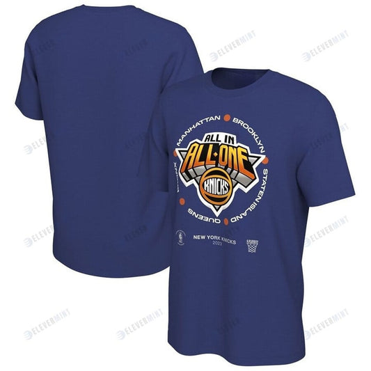 New York Knicks 2023 NBA Playoffs Mantra T-Shirt - Royal