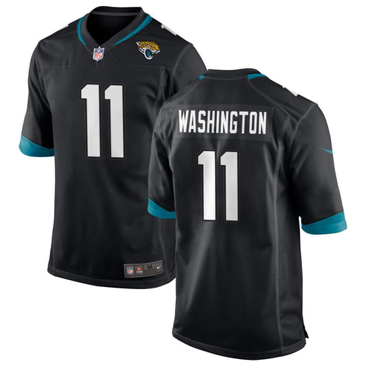 Parker Washington Jacksonville Jaguars Nike Game Jersey - Black