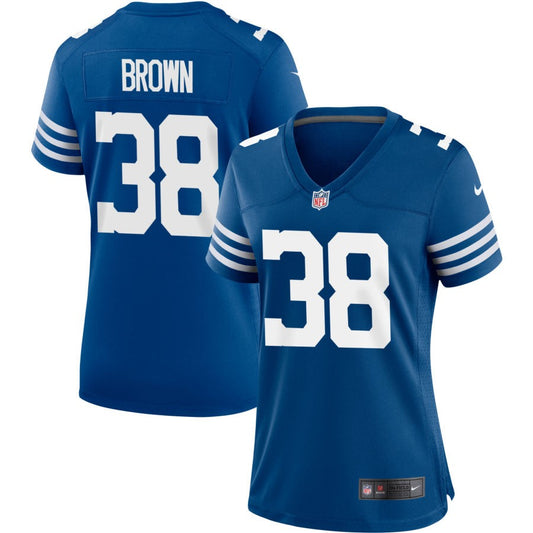 Tony Brown Indianapolis Colts Nike Women's Alternate Jersey - Royal