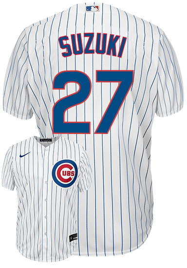 Seiya Suzuki Youth Jersey - Chicago Cubs Replica Kids Home Jersey