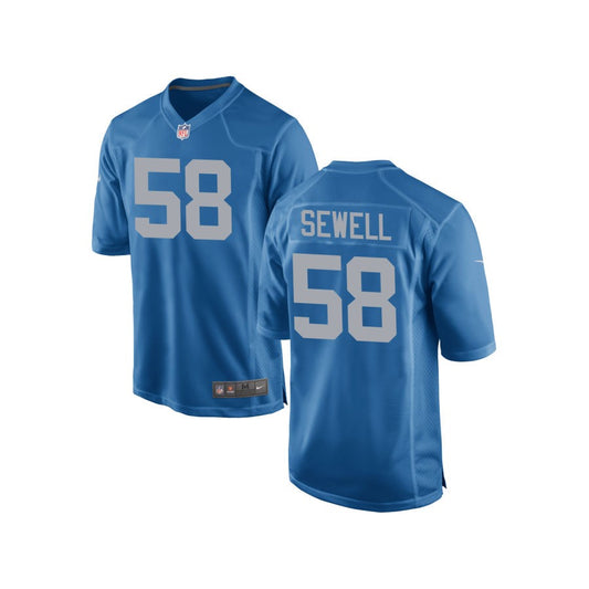 Penei Sewell Detroit Lions Nike Youth Alternate Game Jersey - Royal