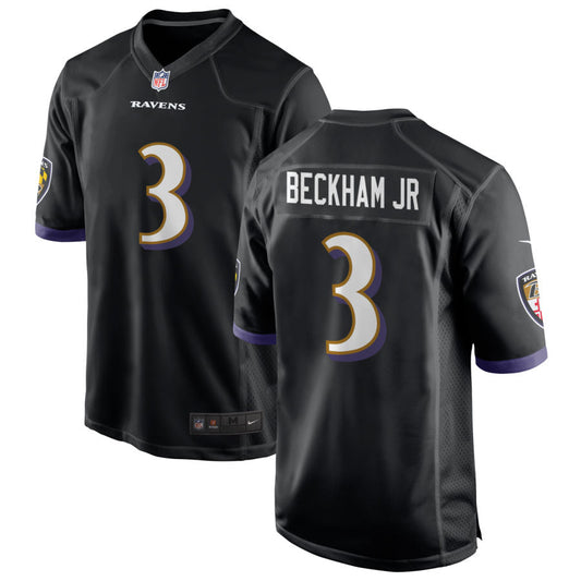 Odell Beckham Jr Baltimore Ravens Nike Alternate Game Jersey - Black