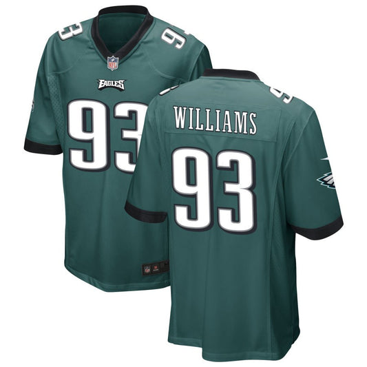 Milton Williams Philadelphia Eagles Nike Game Jersey - Midnight Green