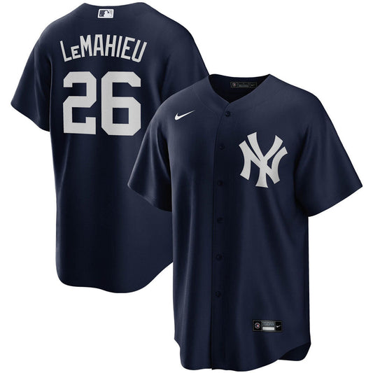 Men's New York Yankees DJ LeMahieu Alternate Player Jersey - Navy