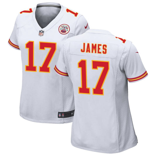 Richie James Kansas City Chiefs Nike Women's Game Jersey - White