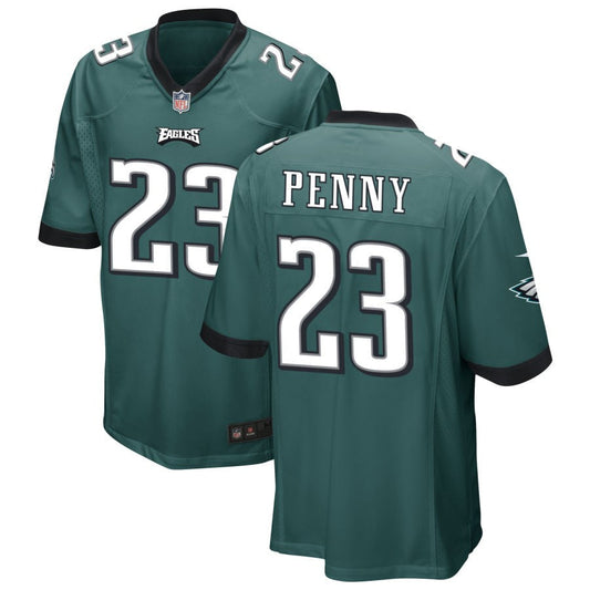 Rashaad Penny Philadelphia Eagles Nike Game Jersey - Midnight Green