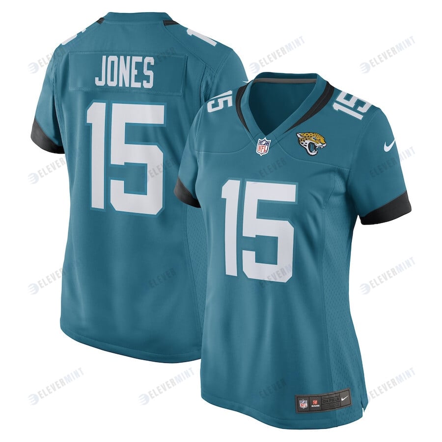 Tim Jones Jacksonville Jaguars Women's Game Player Jersey - Teal