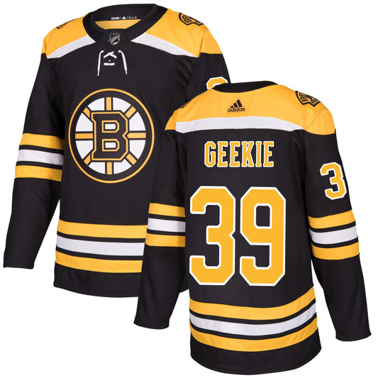 Morgan Geekie Boston Bruins adidas Authentic Jersey - Black