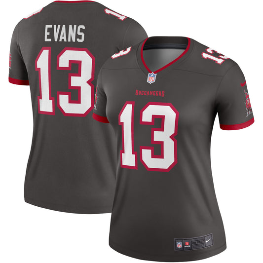 Mike Evans Tampa Bay Buccaneers Nike Women's Alternate Legend Jersey - Pewter