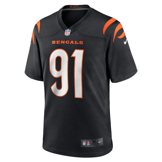 Men's Trey Hendrickson Nike Bengals Game Day Jersey - Black