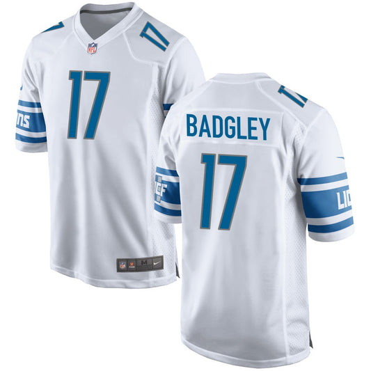 Michael Badgley Detroit Lions Nike Game Jersey - White