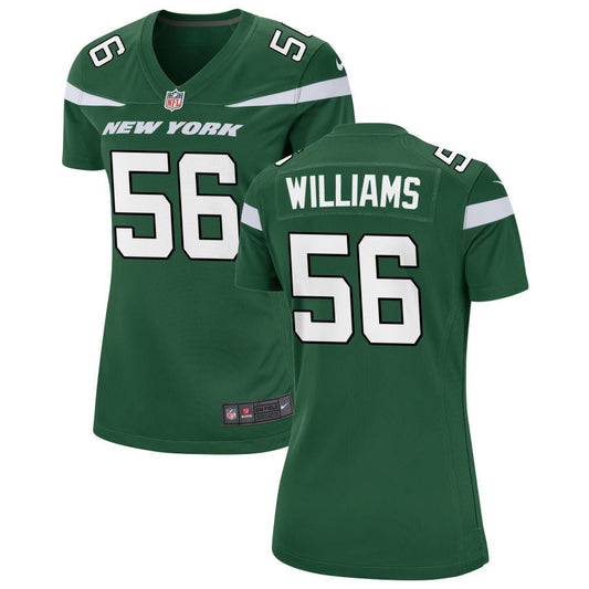 Quincy Williams New York Jets Nike Women's Game Jersey - Gotham Green