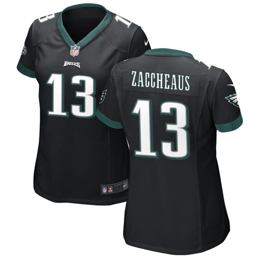 Olamide Zaccheaus Philadelphia Eagles Nike Women's Alternate Game Jersey - Black