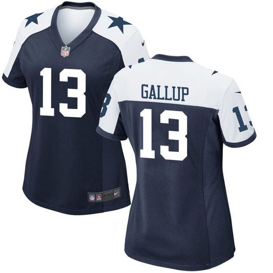 Michael Gallup Dallas Cowboys Nike Women's Alternate Game Jersey - Navy