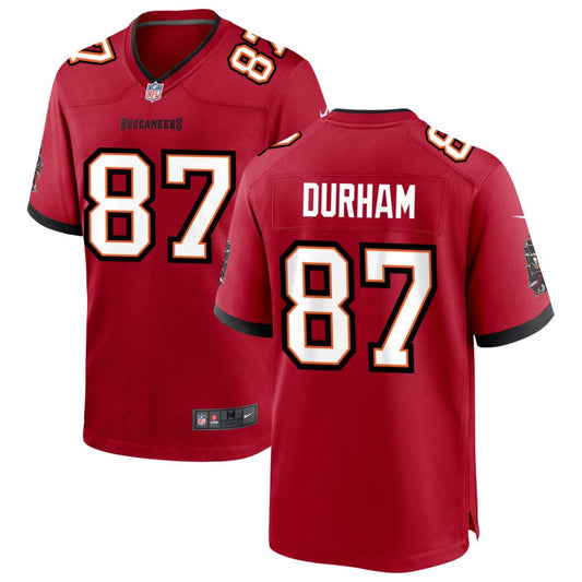 Payne Durham Nike Tampa Bay Buccaneers Game Jersey - Red