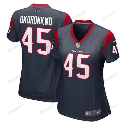 Ogbonnia Okoronkwo Houston Texans Women's Game Player Jersey - Navy