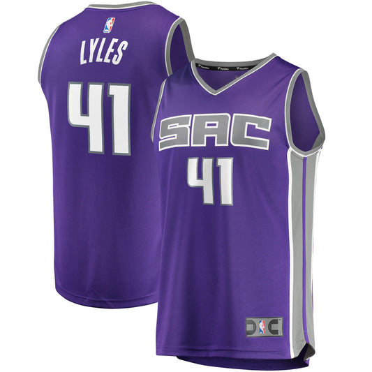 Trey Lyles Sacramento Kings Fanatics Branded 2021/22 Fast Break Replica Jersey - Icon Edition - Purple