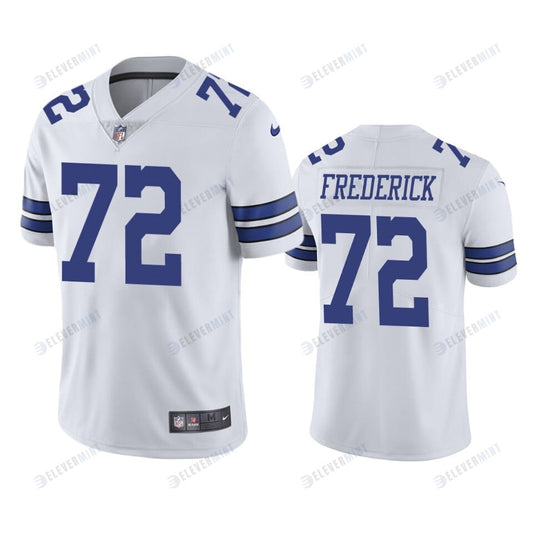 Travis Frederick 72 Dallas Cowboys White Vapor Limited Jersey