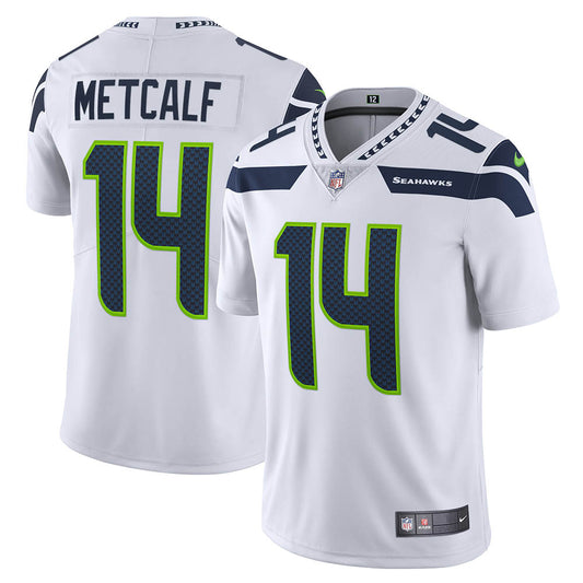 Men's Seattle Seahawks DK Metcalf Vapor Limited Jersey White