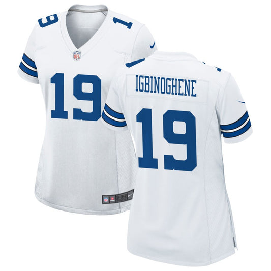 Noah Igbinoghene Dallas Cowboys Nike Women's Game Jersey - White