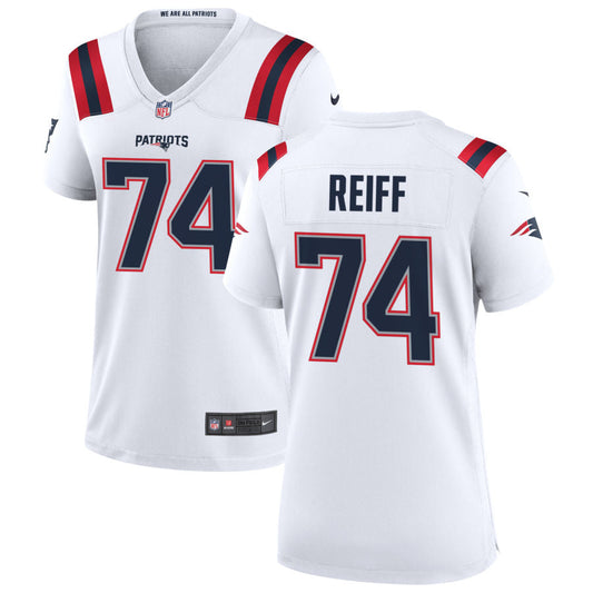 Riley Reiff Nike New England Patriots Women's Game Jersey - White