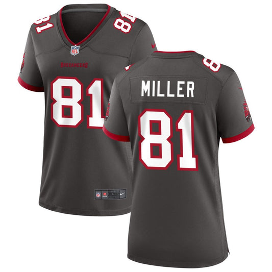 Ryan Miller Tampa Bay Buccaneers Nike Women's Alternate Game Jersey - Pewter