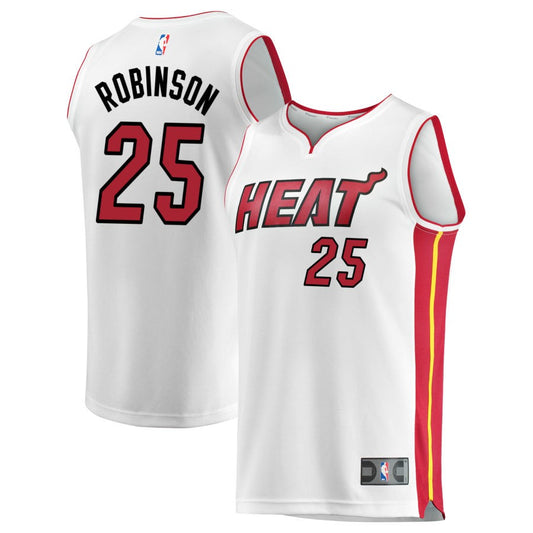 Orlando Robinson Miami Heat Fanatics Branded Fast Break Replica Jersey - Association Edition - White