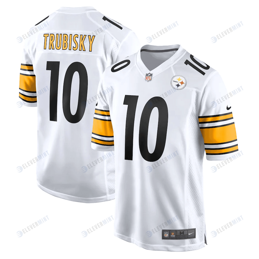 Mitchell Trubisky Pittsburgh Steelers Game Player Jersey - White