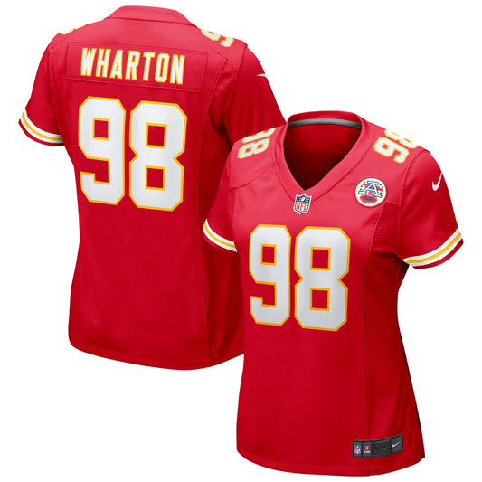 Tershawn Wharton Kansas City Chiefs Nike Women's Game Jersey - Red