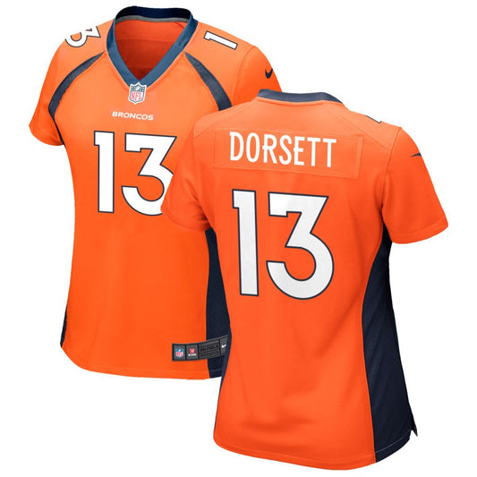 Phillip Dorsett Denver Broncos Nike Women's Game Jersey - Orange