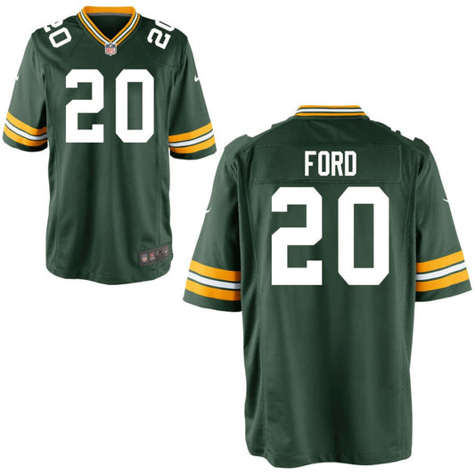 Rudy Ford Green Bay Packers Nike Youth Game Jersey - Green