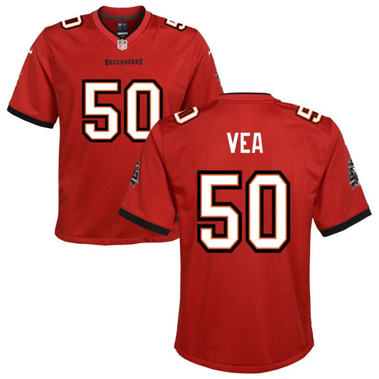 Vita Vea Nike Tampa Bay Buccaneers Youth Game Jersey - Red