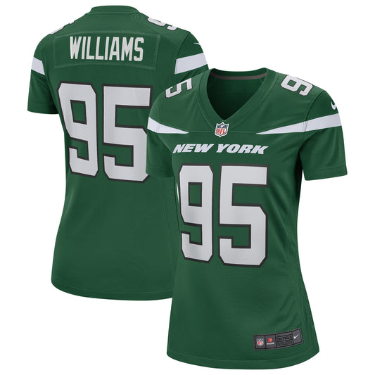 Quinnen Williams New York Jets Nike Women's Game Jersey - Gotham Green