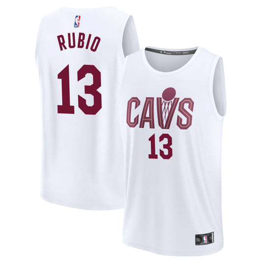 Ricky Rubio  Cleveland Cavaliers Fanatics Branded Youth Fast Break Replica Jersey - Association Edition - White