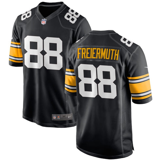 Pat Freiermuth Pittsburgh Steelers Nike Alternate Game Jersey - Black