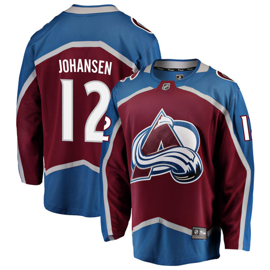 Ryan Johansen Colorado Avalanche Fanatics Branded Home Breakaway Jersey - Maroon