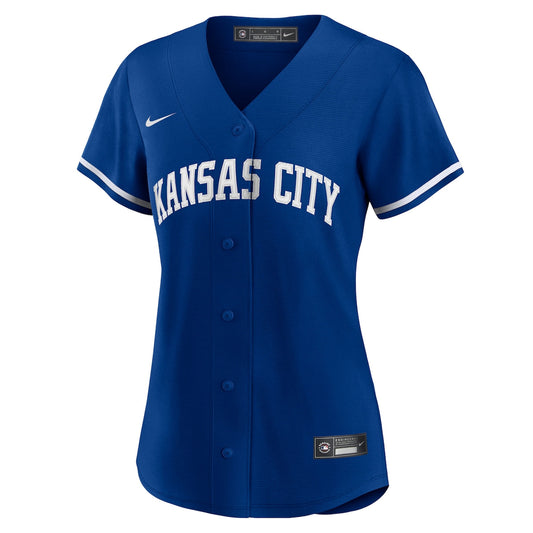 Women's  Nike Royals Alternate Replica Team Logo Jersey - Blue