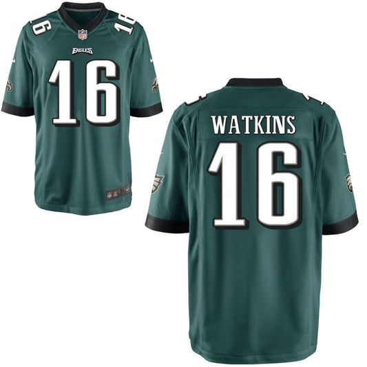 Quez Watkins Philadelphia Eagles Nike Youth Game Jersey - Midnight Green