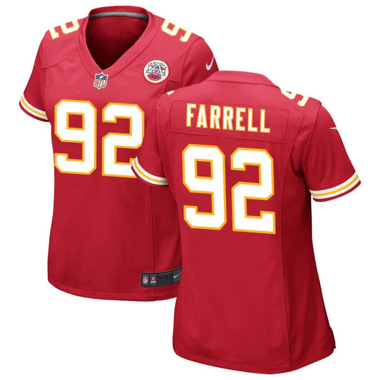 Neil Farrell Kansas City Chiefs Nike Women's Game Jersey - Red