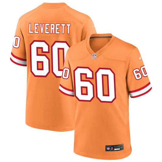 Nick Leverett Tampa Bay Buccaneers Nike Throwback Game Jersey - Orange