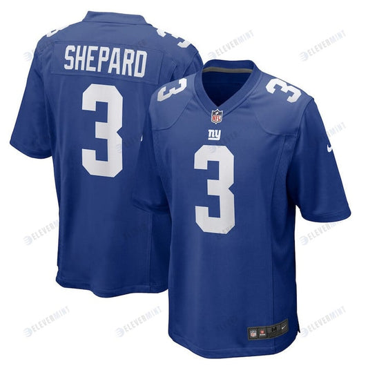 Sterling Shepard 3 New York Giants Game Player Jersey - Royal