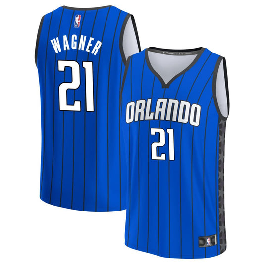 Moritz Wagner Orlando Magic Fanatics Branded Youth Fast Break Replica Jersey - Statement Edition - Blue