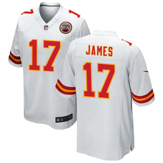 Richie James Kansas City Chiefs Nike Game Jersey - White