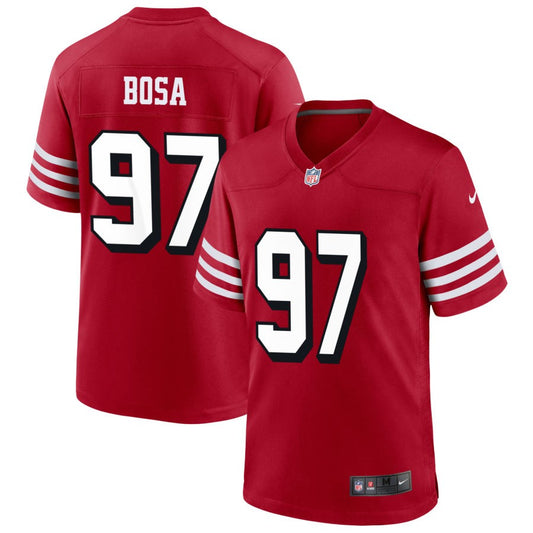 Nick Bosa San Francisco 49ers Nike Alternate Game Jersey - Scarlet