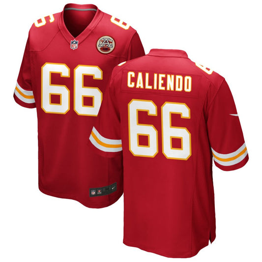 Mike Caliendo Kansas City Chiefs Nike Game Jersey - Red