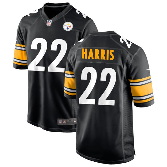 Najee Harris Pittsburgh Steelers Nike Game Jersey - Black