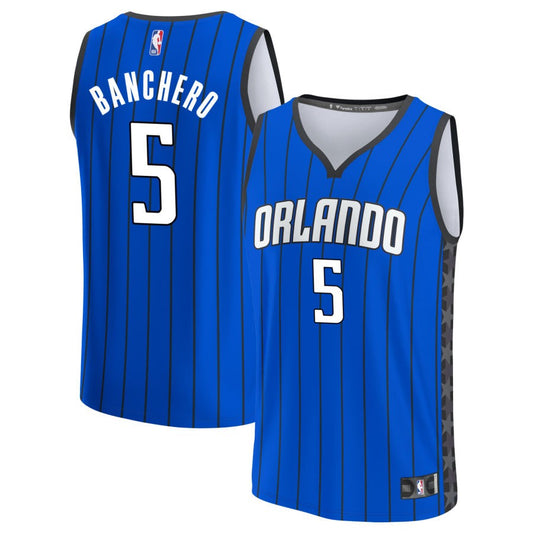 Paolo Banchero  Orlando Magic Fanatics Branded Fast Break Jersey - Blue - Statement Edition