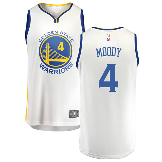 Moses Moody Golden State Warriors Fanatics Branded Fast Break Replica Jersey White - Association Edition