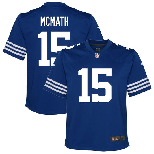 Racey McMath Indianapolis Colts Nike Youth Alternate Game Jersey - Royal